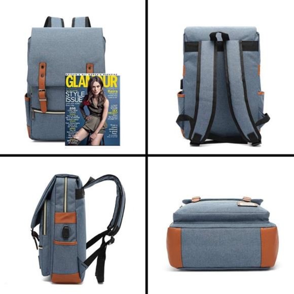 Laptop Backpack for Women Men,Tear Resistant School College Travelling main image 6